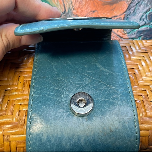 Tory Burch Rattan and Leather Clutch - Picture 2 of 10